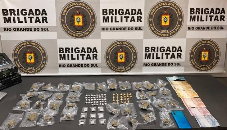 Brigada Militar de Gramado realiza prisão por tráfico de entorpecente