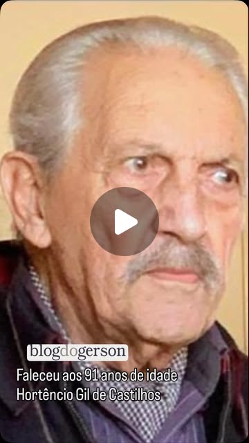 Faleceu aos 91 anos de idade Hortêncio Gil de Castilhos