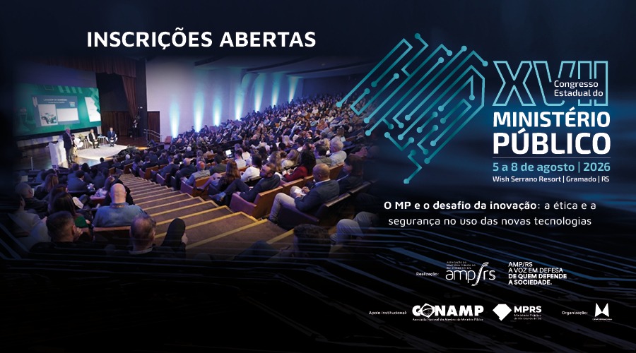 Gramado recebe em agosto o XVII Congresso Estadual do Ministério Público