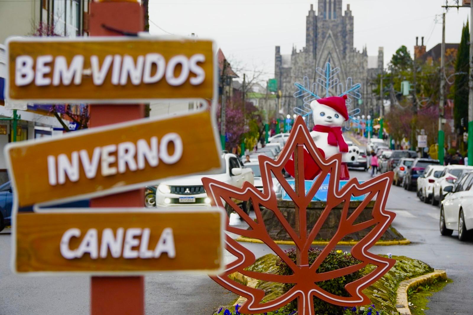 Decoração da Temporada de Inverno toma conta das ruas de Canela e encanta moradores e visitantes