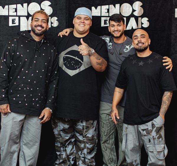 Menos É Mais em Gramado: Show do grupo vai iniciar às 20 horas no dia 22 de agosto