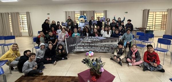 Projeto Hortênsia segue ações em escolas de Gramado