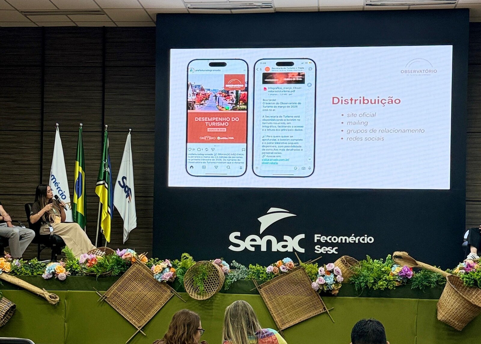Observatório do Turismo de Gramado é destaque em evento nacional