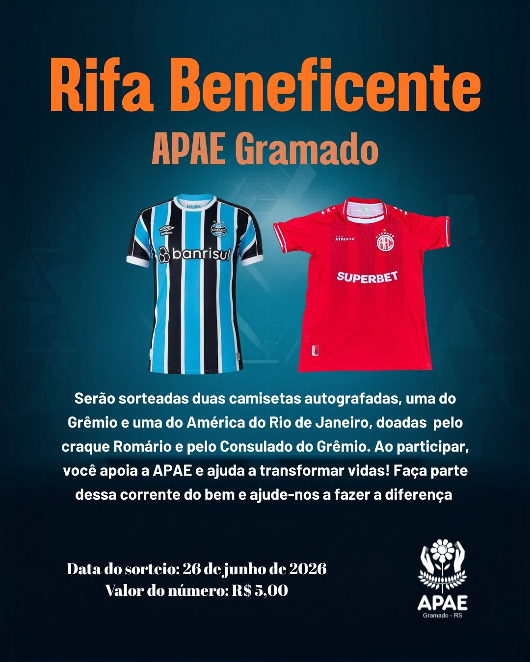 APAE Gramado realiza ação beneficente