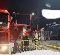 Incêndio atinge estabelecimento Villa Libre em Três Coroas na madrugada de hoje
