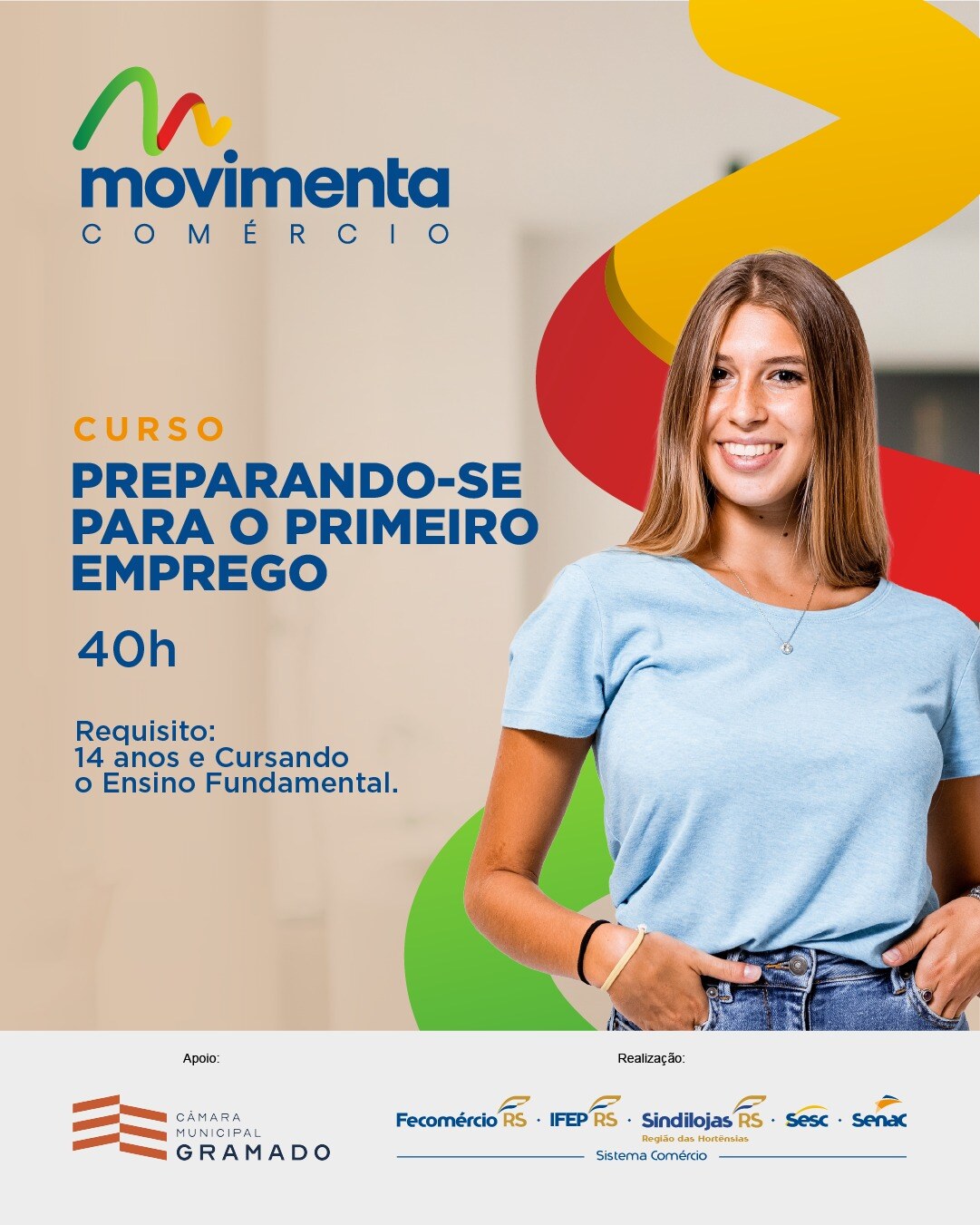 Câmara reforça prazo de inscrições para curso “Preparando-se para o Primeiro Emprego”