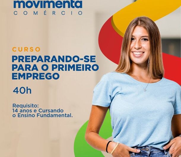 Inscrições para curso de primeiro emprego entram na reta final com poucas vagas restantes