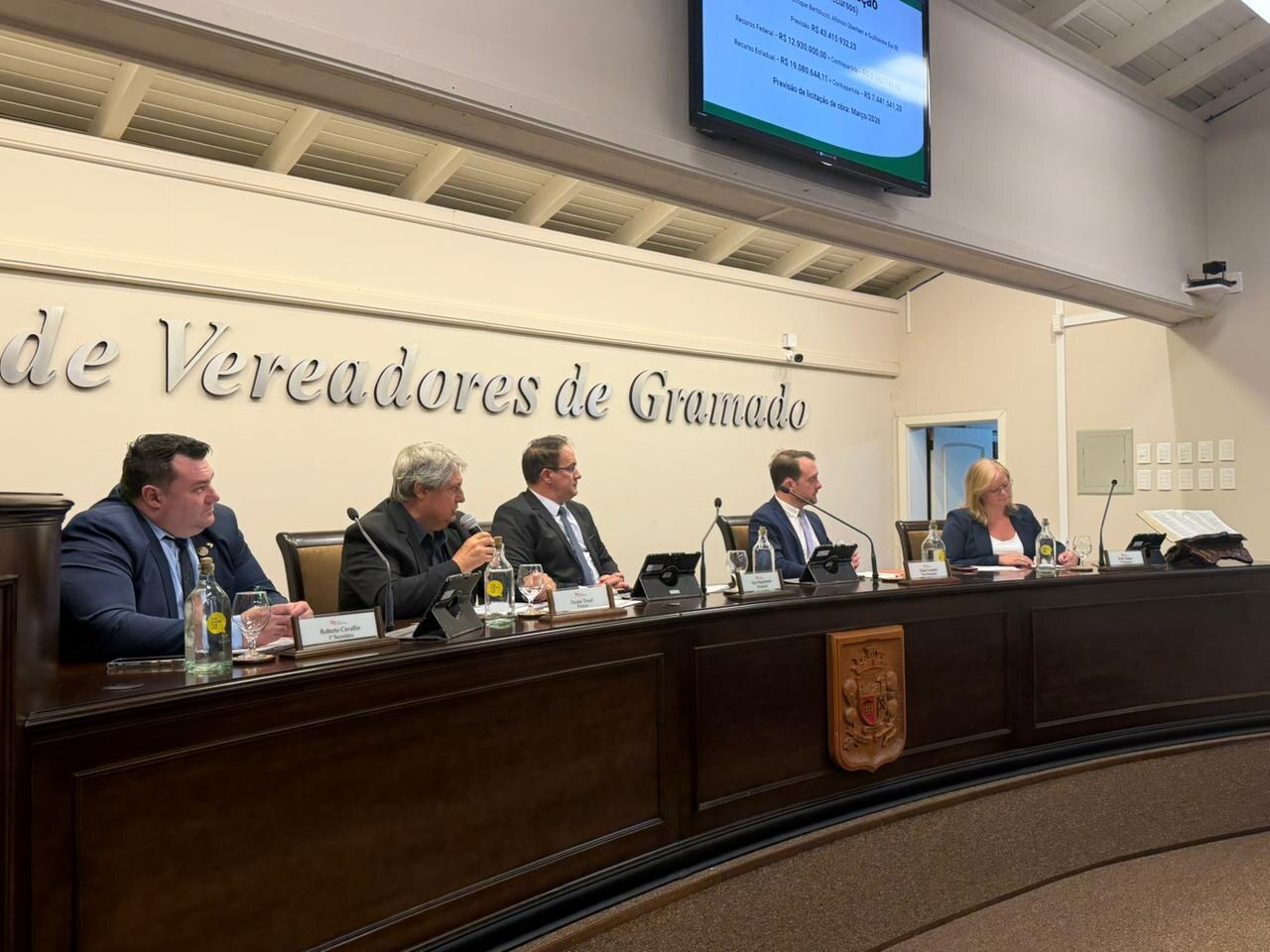 Prefeito Nestor apresenta na abertura do ano legislativo os investimentos e projeções para 2026 do Executivo Municipal
