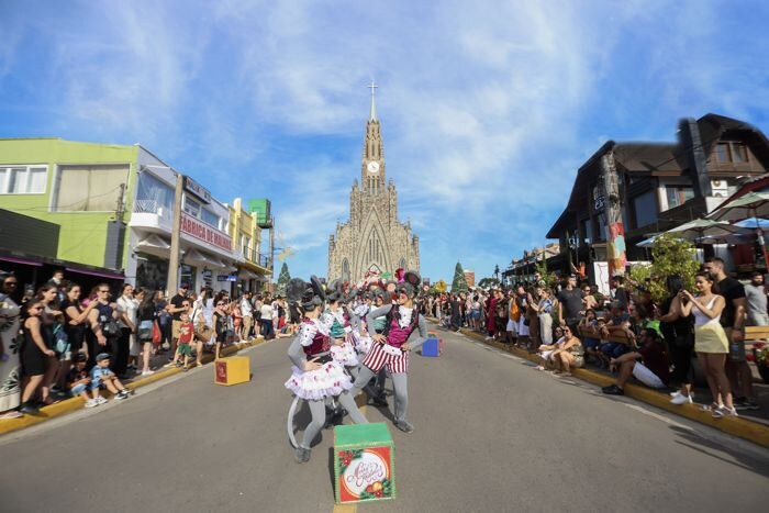 Sonho: Desfile de Natal tem última apresentação neste sábado em Canela