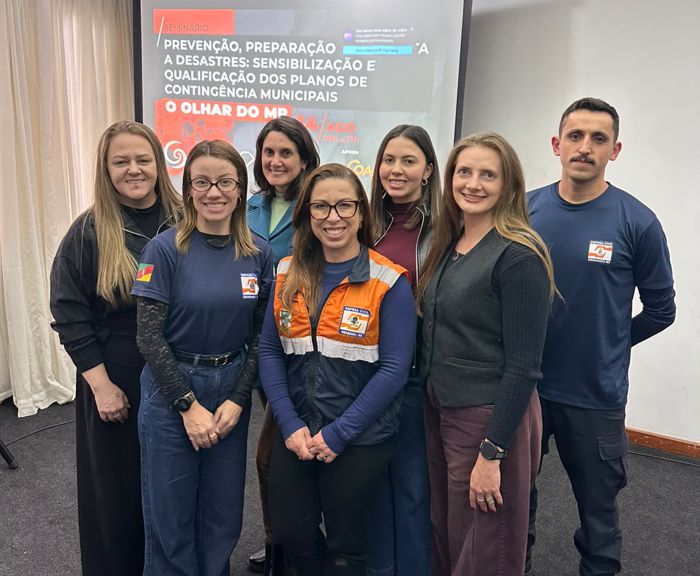 Defesa Civil e Assistência Social participam de seminário sobre prevenção e resposta a desastres