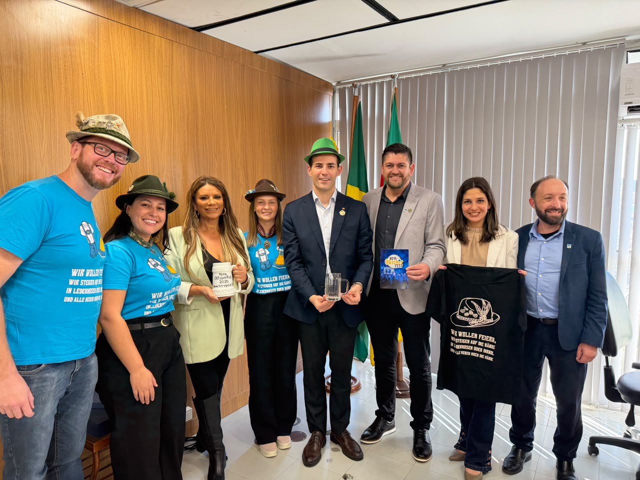 Nova Petrópolis apresenta Nova Oktoberfest 2026 à Secretaria de Turismo do Estado