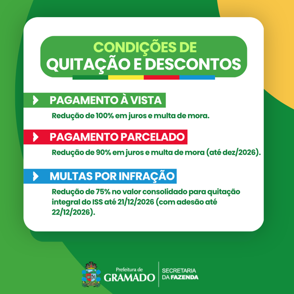 Prefeitura de Gramado lança “Recupera ISS” com até 100% de desconto em juros e multas