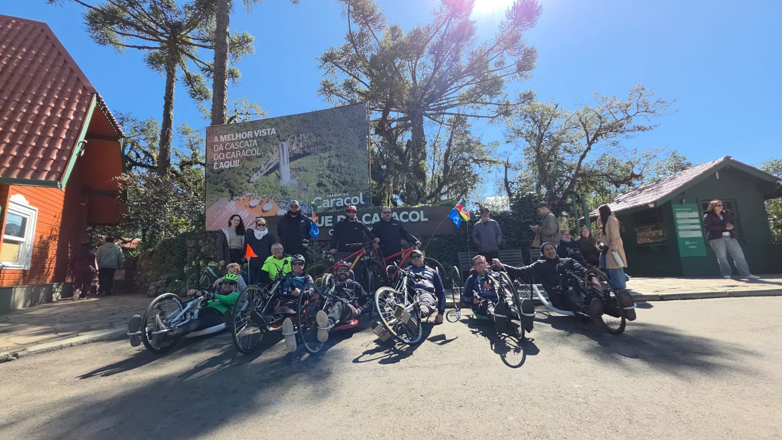 Parque do Caracol, em Canela, integra programação da Semana da Pessoa com Deficiência com Pedal Inclusivo