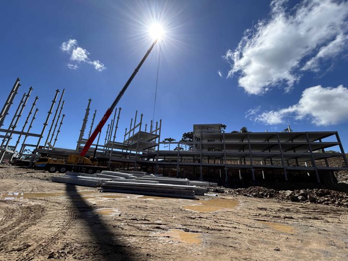 Hard Rock Hotel & Vacation Club Gramado avança com 8 mil m² de estrutura pré-moldada concluída