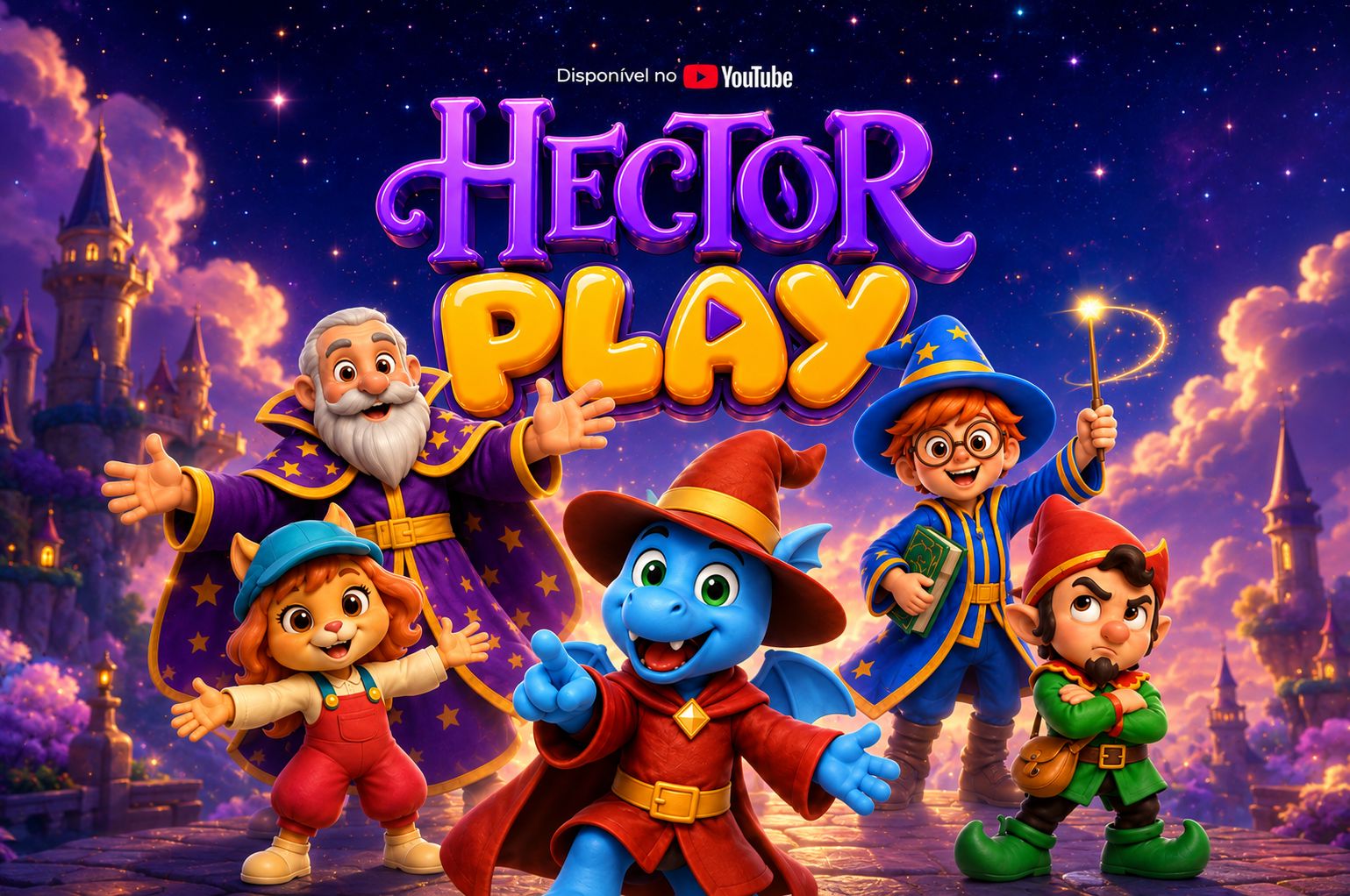 Canal da Hector Studios supera 160 mil visualizações no Youtube e abre novo capítulo para seus personagens mágicos