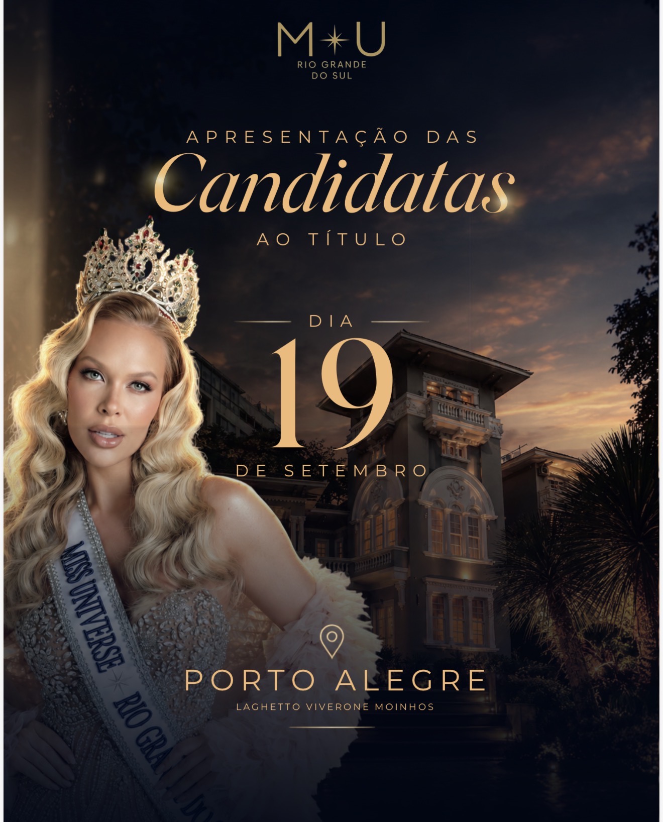 Miss Rio Grande do Sul reúne candidatas em Hotel histórico de Porto Alegre