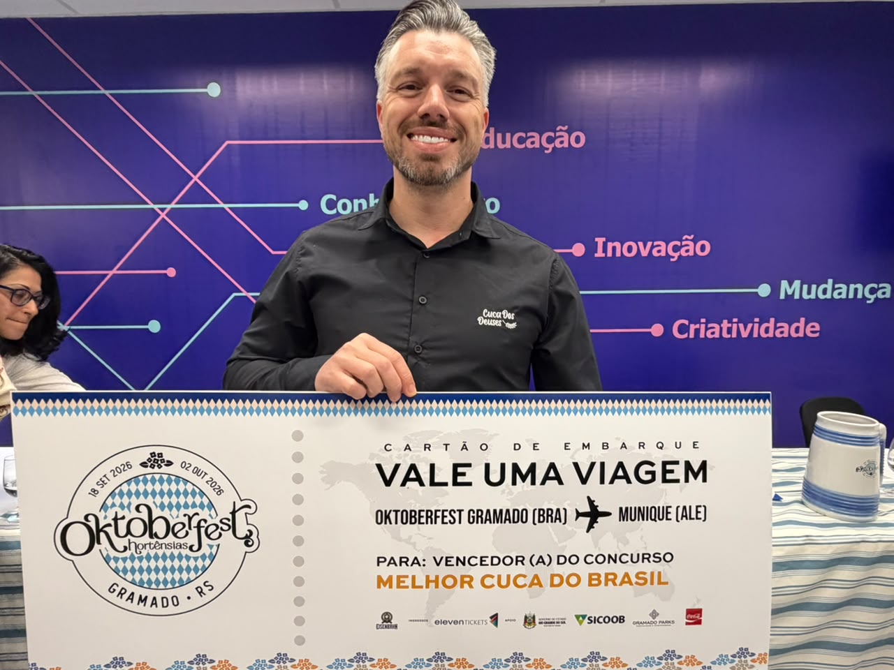 Cuca de bacon com chocolate e abacaxi conquista o título de Melhor Cuca do Brasil em Gramado