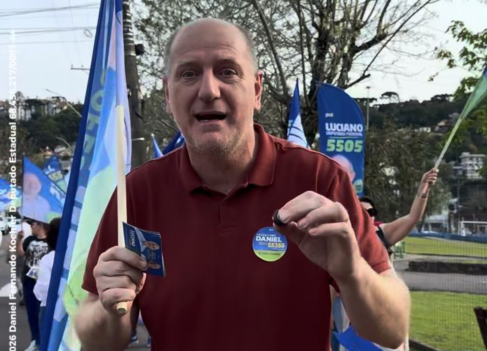 Professor Daniel foi o candidato mais votado entre os nomes de Gramado nas eleições