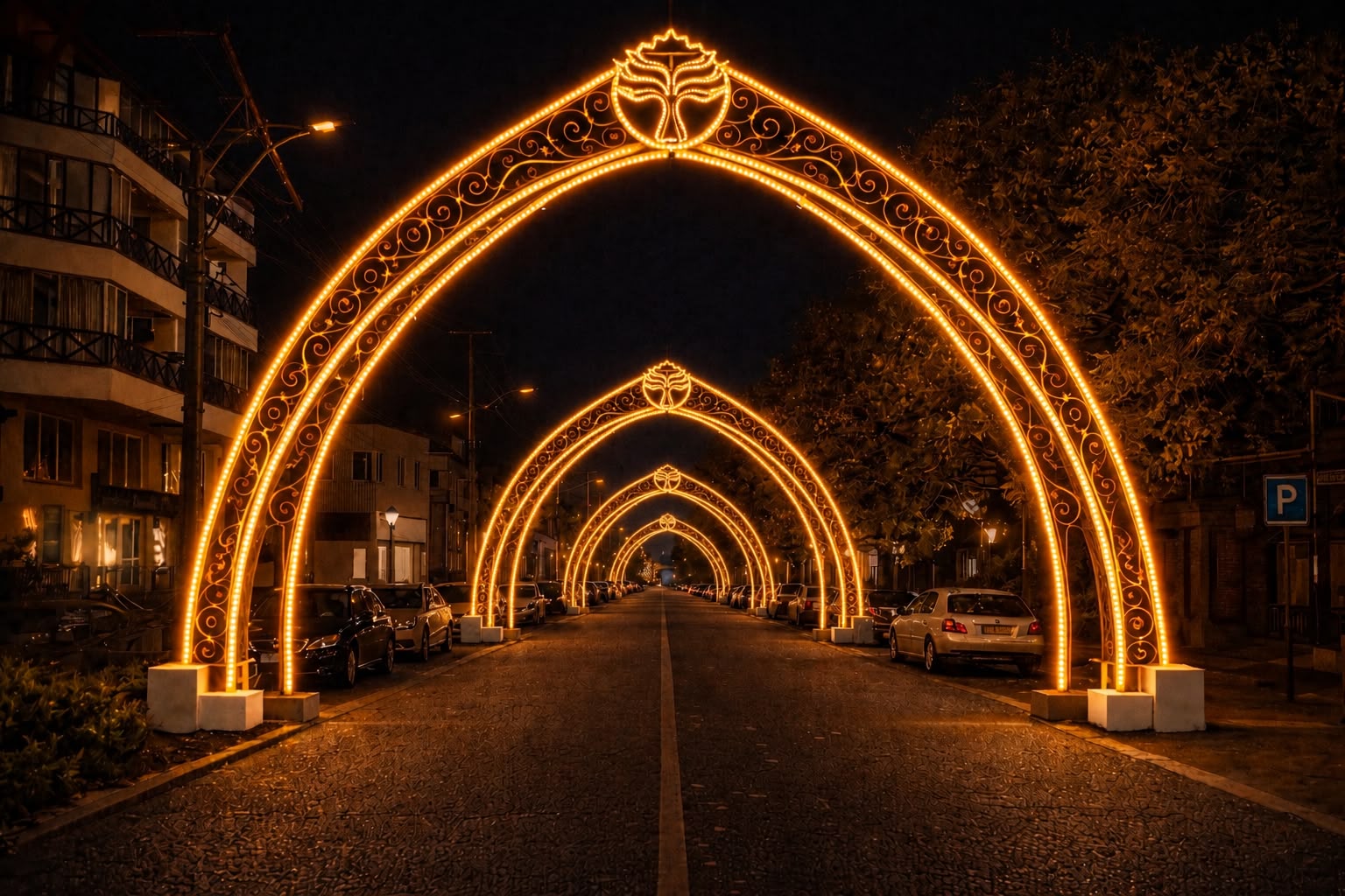 Canela terá novo corredor turístico com iluminação permanente na Avenida Osvaldo Aranha
