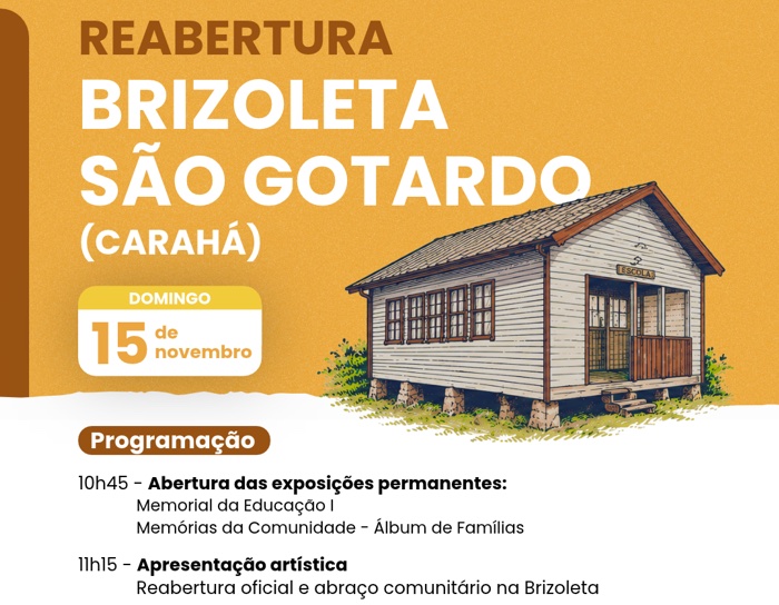 Prefeitura de Gramado inicia preparativos para a reabertura da Brizoleta São Gotardo e resgate da memória no Carahá
