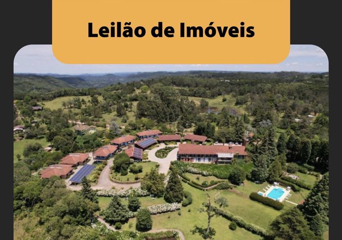 Complexo hoteleiro em Gramado vai a Leilão dia 05